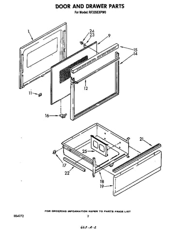 Door and drawer
