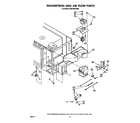 Whirlpool RM978BXSN0 magnetron and air flow diagram