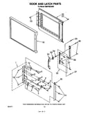 Door and latch