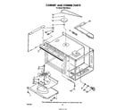 Whirlpool RM278BXS0 cabinet and stirrer diagram