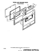 Door and drawer
