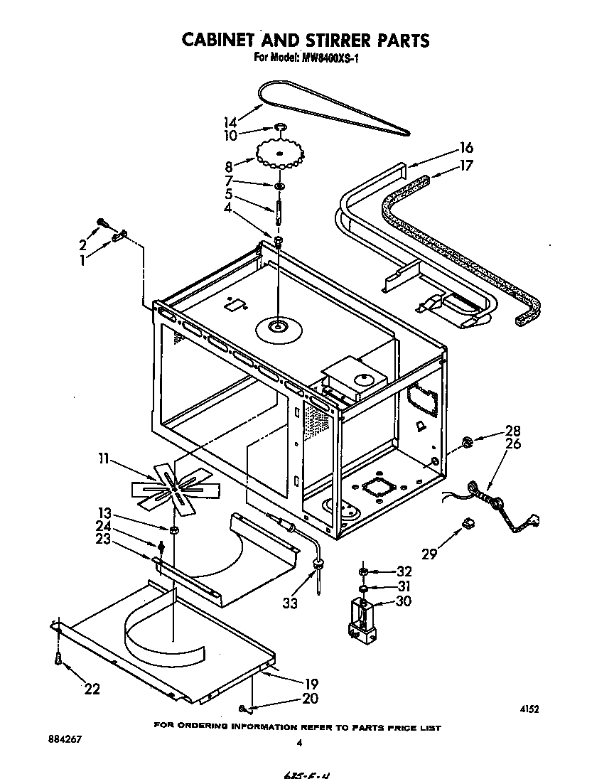 Cabinet and stirrer