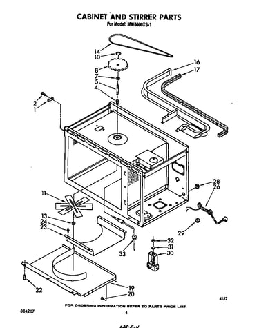 Cabinet and stirrer