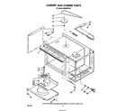 Whirlpool RM288PXS0 cabinet and stirrer diagram