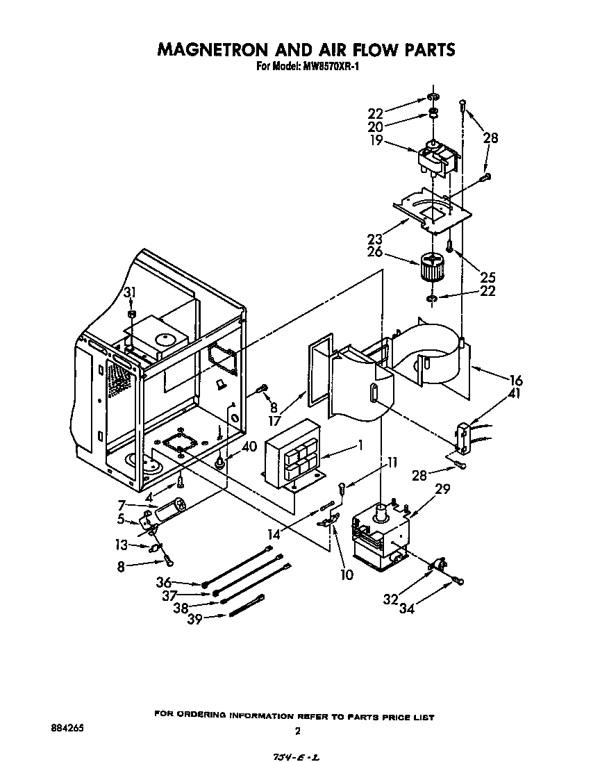 MAGNETRON AND AIRFLOW