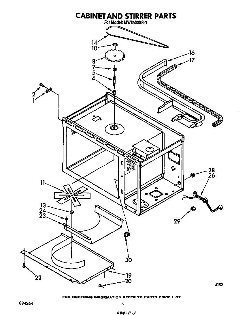 Cabinet and stirrer
