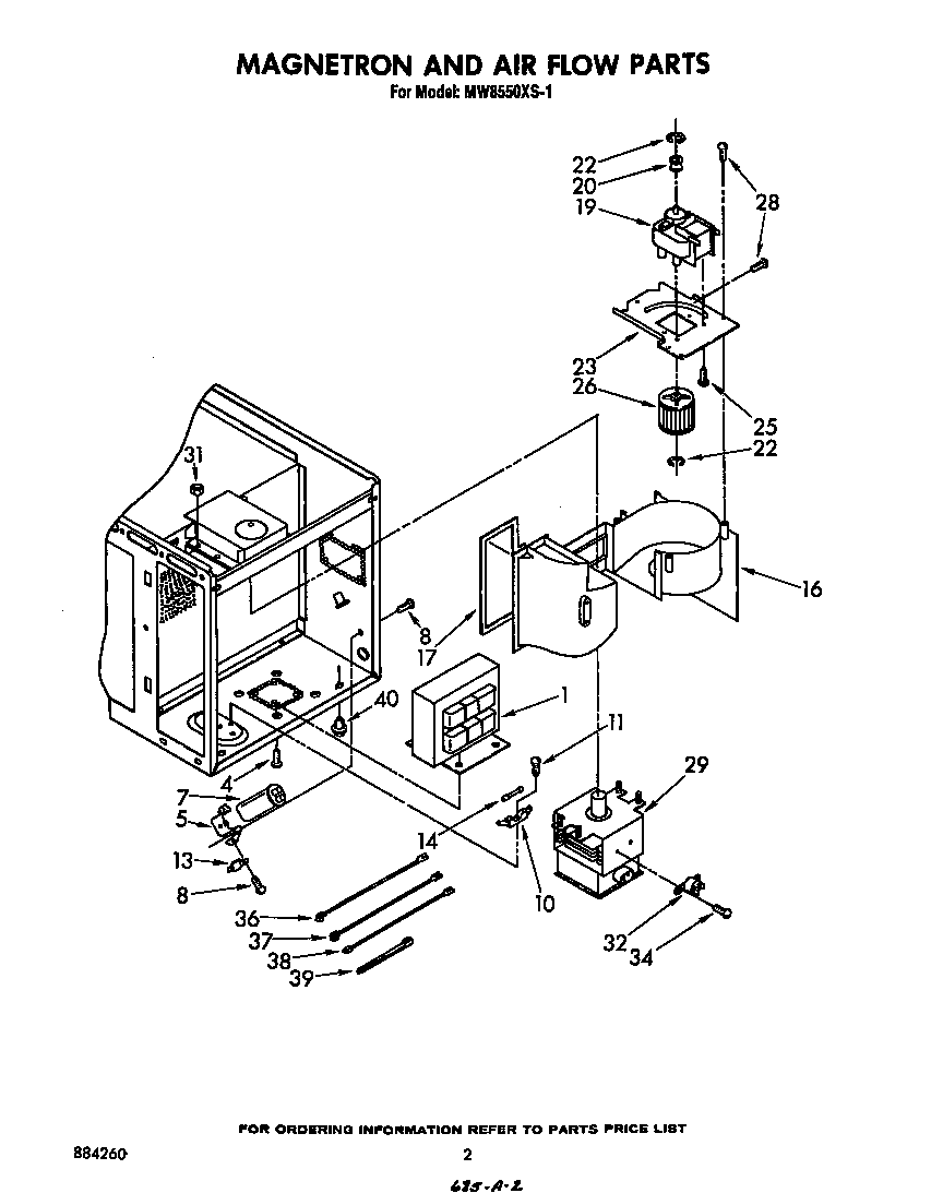 Magnetron and airflow