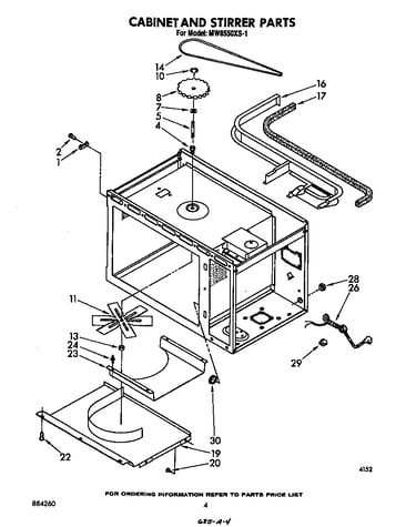 Cabinet and stirrer