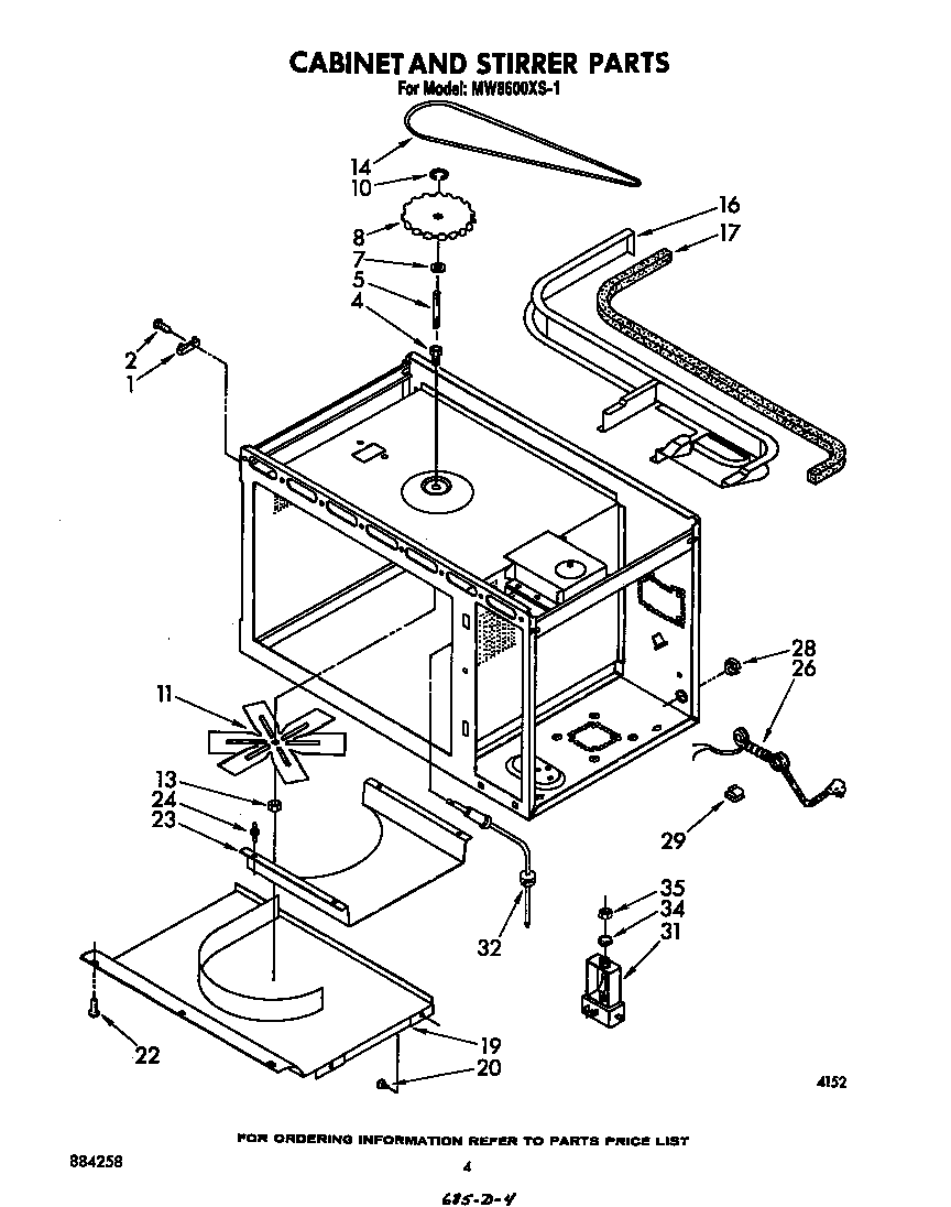 Cabinet and stirrer