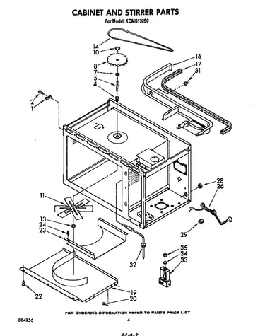 Cabinet and stirrer