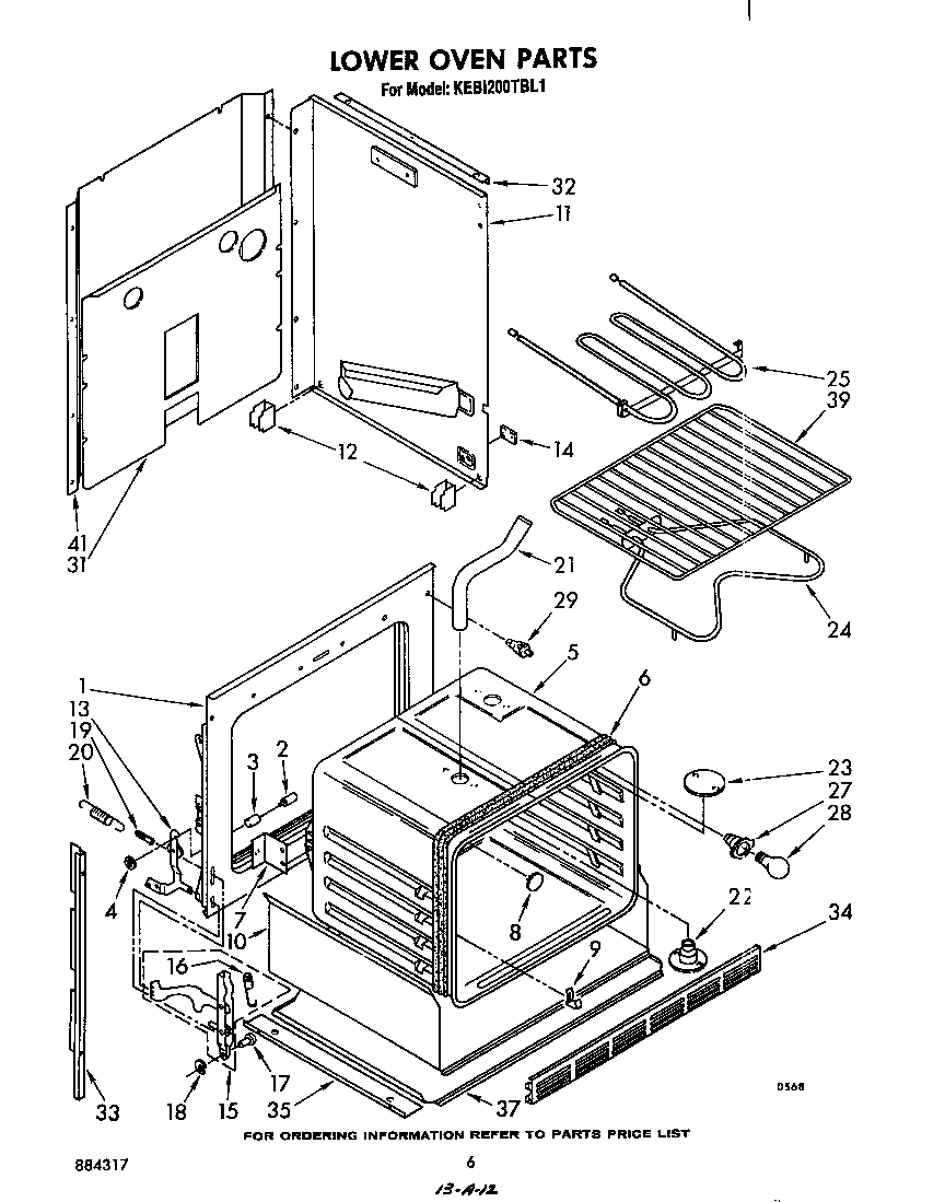 Lower oven