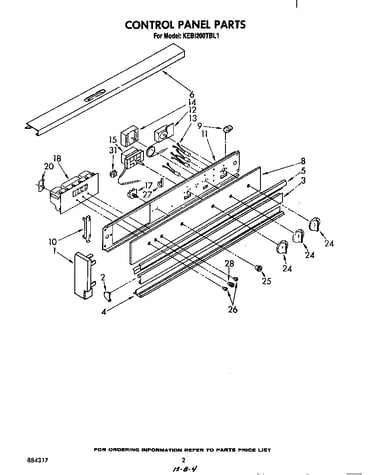 Control panel