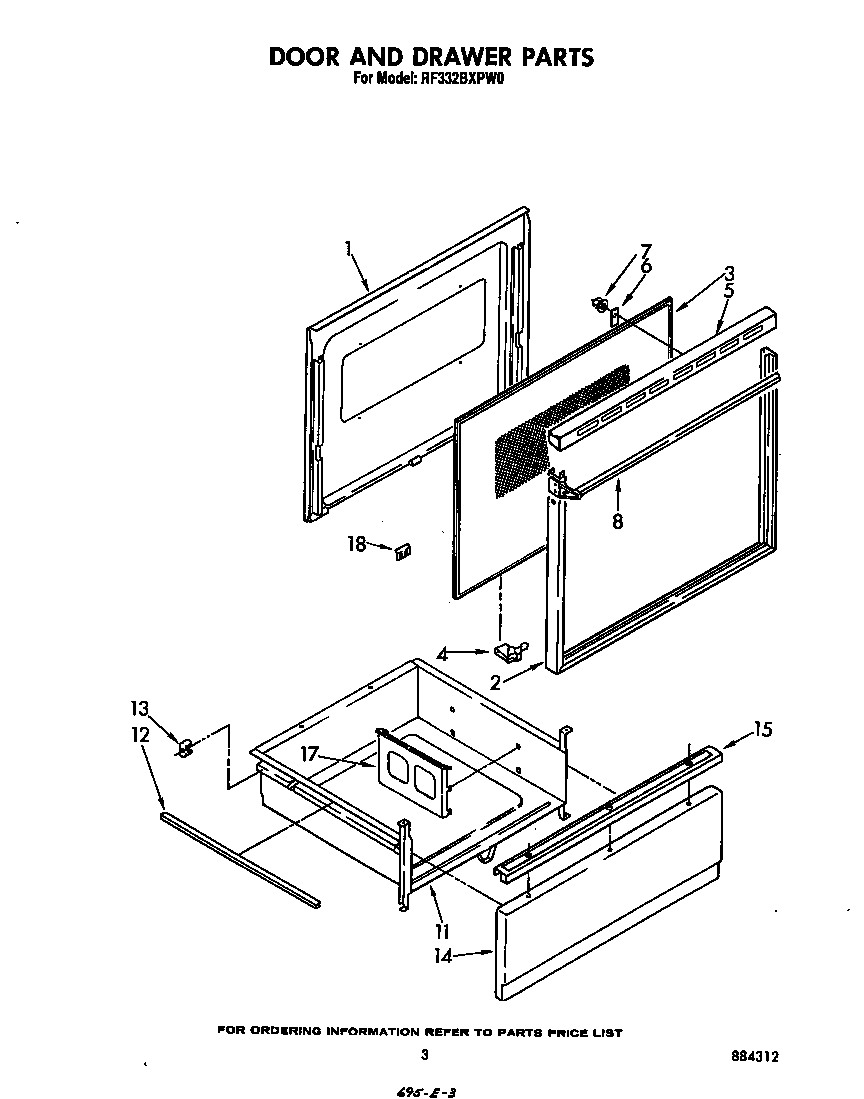 DOOR AND DRAWER