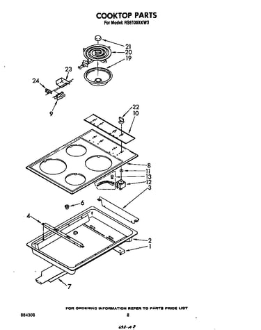 Cook top