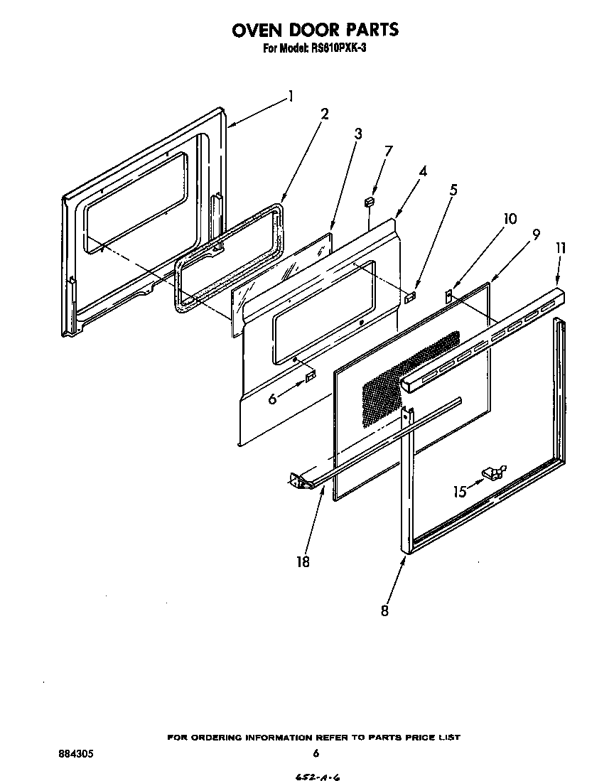 Oven door
