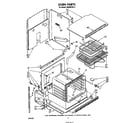 Whirlpool RB220PXK2 oven diagram
