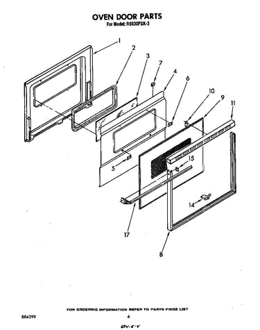 Oven door