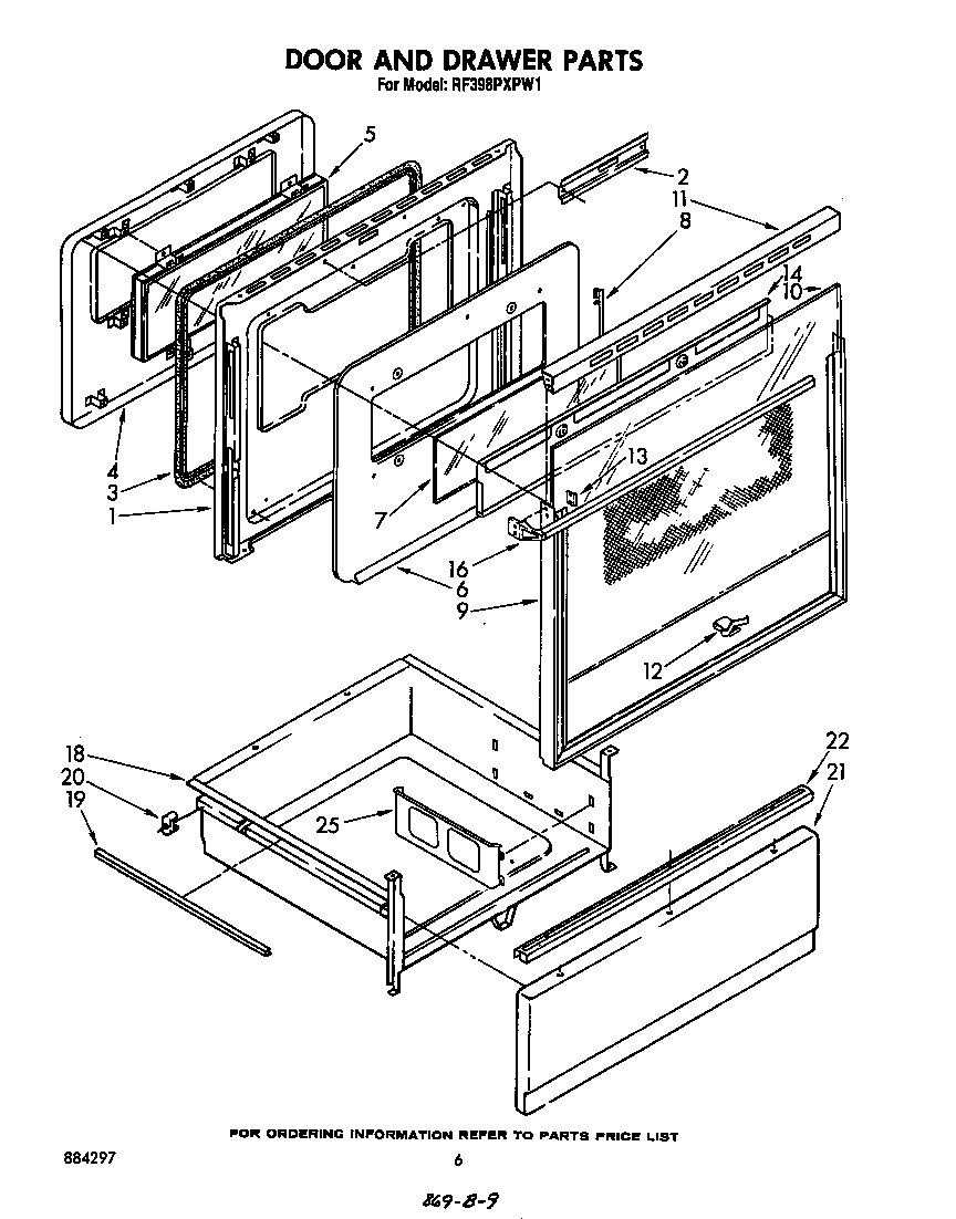 Door and drawer