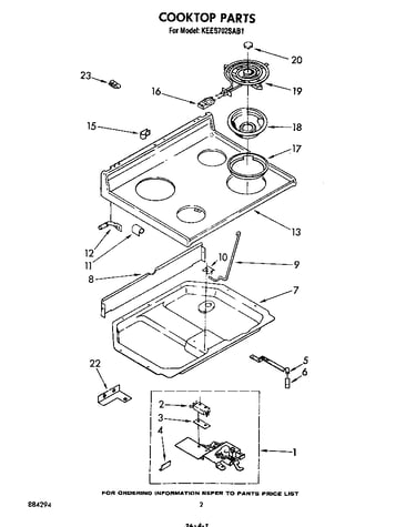 Cook top