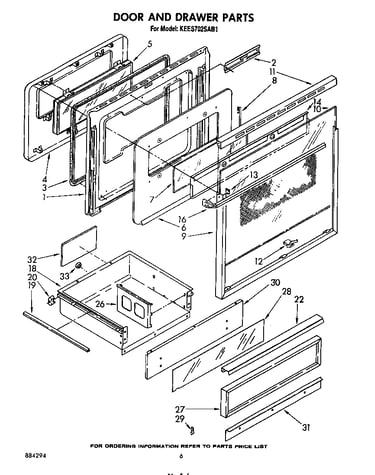 Door and drawer