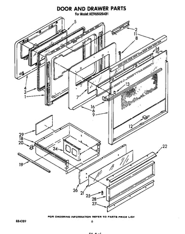 Door and drawer