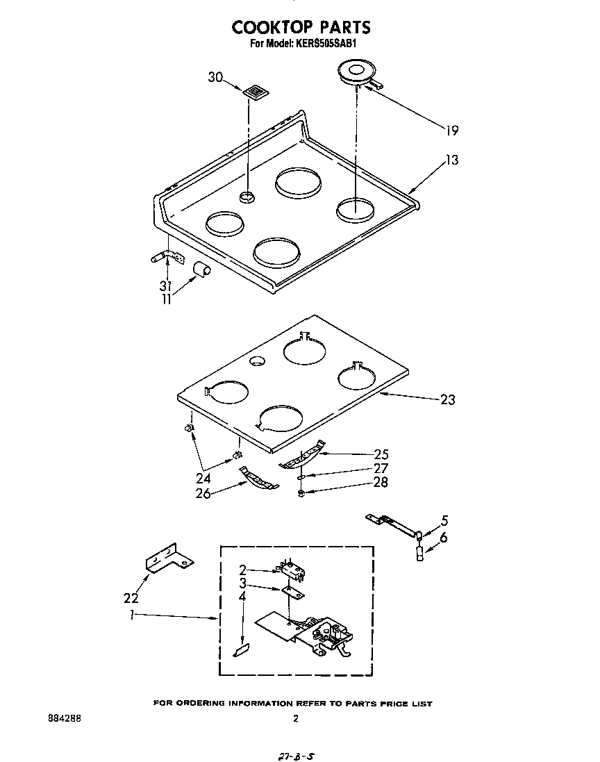 Cook top