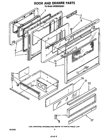 Door and drawer