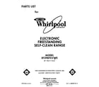Whirlpool RF398PXVW0 front cover diagram