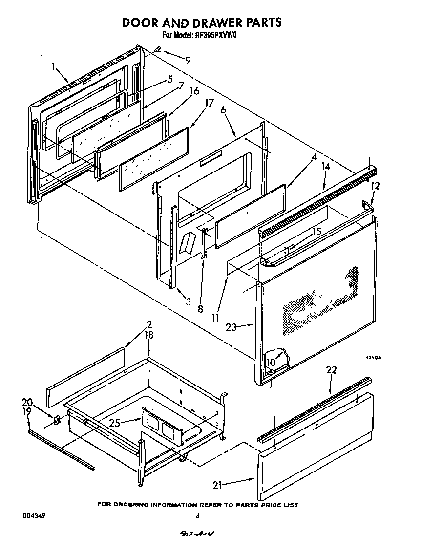 Door and drawer