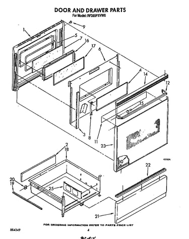 Door and drawer