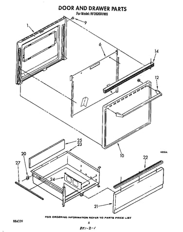 Door and drawer