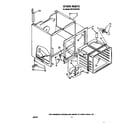 Whirlpool RF3100XVW0 oven diagram