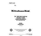 KitchenAid KEBI200TBL0 front cover diagram