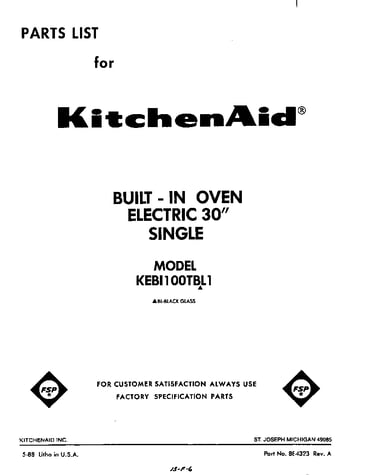 Front cover