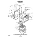 Whirlpool RB120PXK2 oven diagram