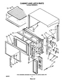 Cabinet and latch