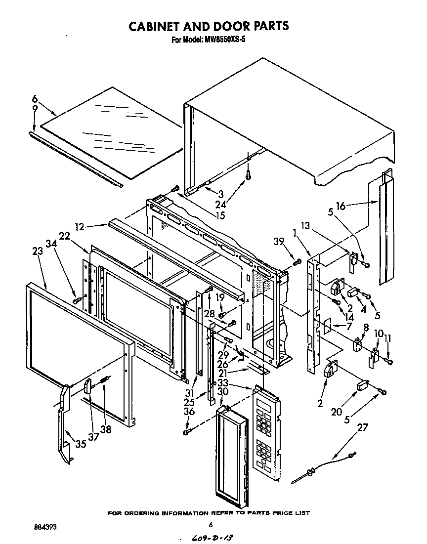 Cabinet and door