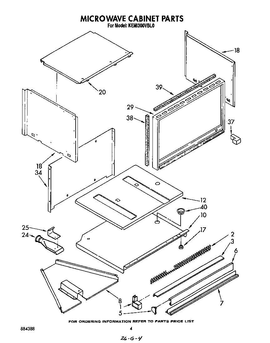 Microwave cabinet