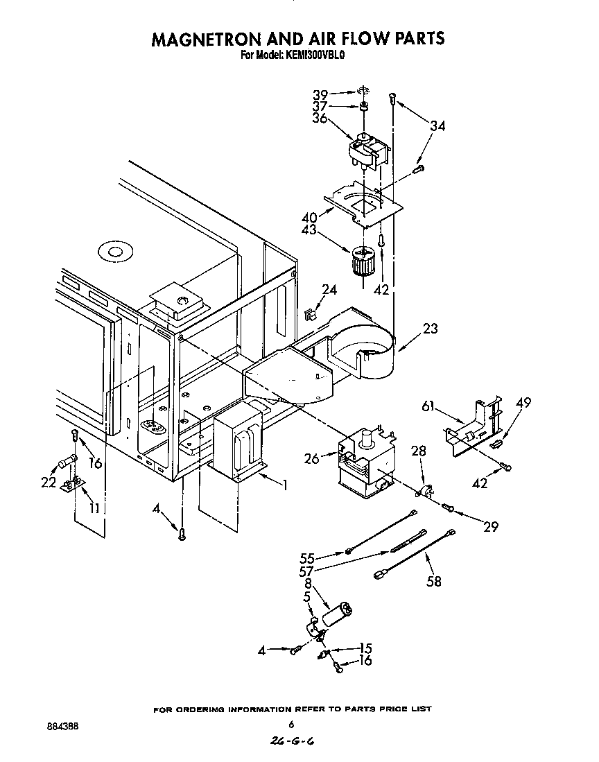 Magnetron and air flow