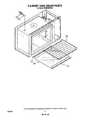 Cabinet and hinge