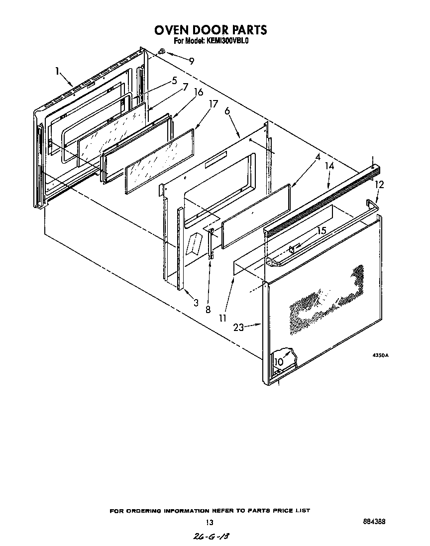 Oven door