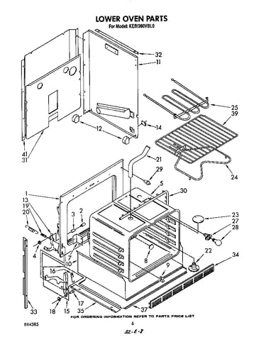 Lower oven