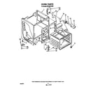 Whirlpool RF396PXVW0 oven diagram