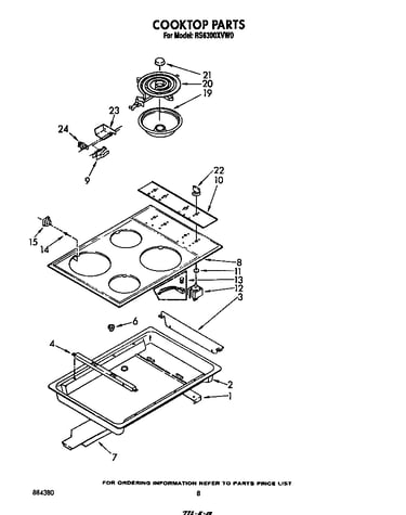 Cook top