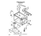 Whirlpool MW8901XS0 stirrer drive diagram