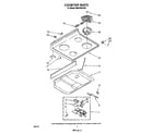 Whirlpool RM978BXVW0 cook top diagram