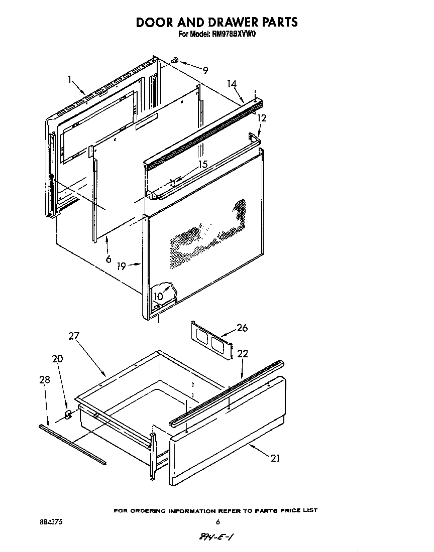 DOOR AND DRAWER