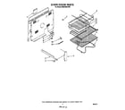 Whirlpool RM978BXVW0 oven door diagram