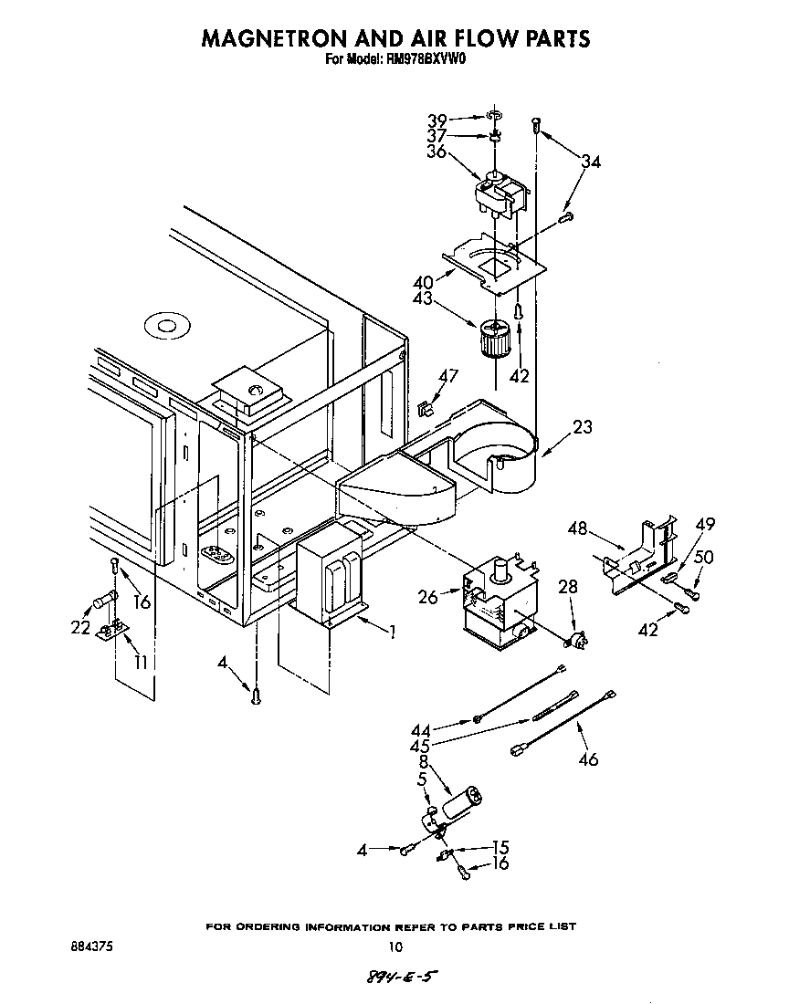 MAGNETRON AND AIR FLOW