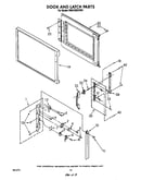 Door and latch